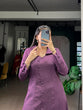 Load image into Gallery viewer, Purple Plain Top &amp; Bottom Set ClothsVilla