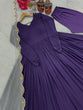 Load image into Gallery viewer, Purple Premium Designer Readymade Party Wear Gown, With Dupatta Set Clothsvilla