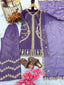 Purple Premium Designer Readymade Top, Plazzo & Dupatta Collection – Party Wear Edition ClothsVilla