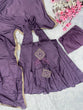 Load image into Gallery viewer, Purple Ri8 Fashion Exclusive Chinnon Silk Anarkali Set Clothsvilla