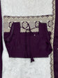 Load image into Gallery viewer, Purple Roman Silk Farshi Shalwar Set ClothsVilla