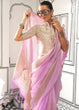 Load image into Gallery viewer, Purple Timeless Elegance Moss Chiffon Silk Saree – Grand &amp; Bestselling Design ClothsVilla