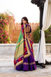 Load image into Gallery viewer, Purple Vichitra Silk Embroidered Lehenga Set ClothsVilla