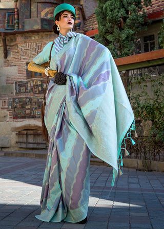 Radiant Elegance Blended Silk Designer Saree ClothsVilla