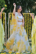 Load image into Gallery viewer, Radiant Elegance Haldi Special Organza Silk Lehenga Choli ClothsVilla