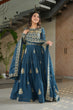 Load image into Gallery viewer, Rama Chinnon Sequins &amp; Beads Embroidered Gown with Dupatta ClothsVilla
