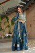 Load image into Gallery viewer, Rama Chinnon Sequins &amp; Beads Embroidered Gown with Dupatta ClothsVilla