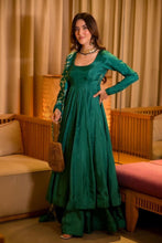 Load image into Gallery viewer, Rama Color Ri8 Fashion Anarkali Set - Flame of Elegance Clothsvilla