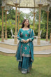 Load image into Gallery viewer, Rama Colour Premium Designer Kurti-Plazzo-Dupatta Set ClothsVilla