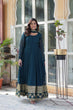 Load image into Gallery viewer, Rama Elegant Faux Blooming Embroidered Gown with Dupatta