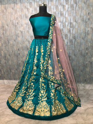 Rama Elegant Tapeta Silk Lehenga Set ClothsVilla
