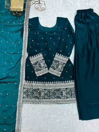 Rama Fendy Silk Farshi Suit Set ClothsVilla