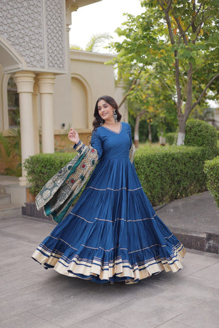 Rama Gota Patti Graceful Gown ClothsVilla