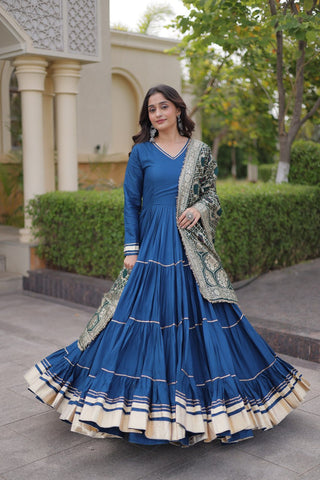 Rama Gota Patti Graceful Gown ClothsVilla