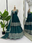 Rama Stunning Faux Georgette Embroidered Lehenga Set ClothsVilla