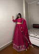 Load image into Gallery viewer, Rani Pink Elegant Designer Lehenga-Choli Set with Embroidery &amp; Sequence Work ClothsVilla