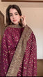 Load image into Gallery viewer, Rani Pink Elegant Monsoon Silk Embroidered Suit Set ClothsVilla