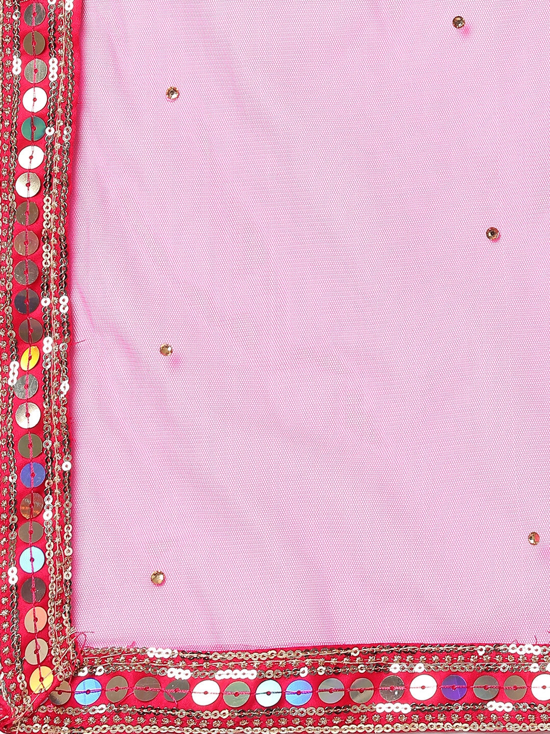 Rani Pink Embroidered Malai Satin Lehenga Choli for Parties ClothsVilla
