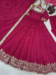Load image into Gallery viewer, Rani Pink Party Wear Pur Vichitra Silk Anarkali Gown with Dupatta Set Clothsvilla