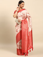 Load image into Gallery viewer, Red Breathtaking Soft Silk Saree ClothsVilla