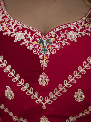 Red Bridal Lehenga Choli Set