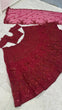 Load image into Gallery viewer, Red Elegant Net Lehenga Set with Intricate Thread, Dori, Sequins &amp; Beads Work ClothsVilla