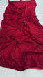 Load image into Gallery viewer, Red Heart-Capturing Georgette Saree with Sequins Work — An Elegant Delight ClothsVilla