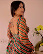 Load image into Gallery viewer, Red Leheriya Printed Anarkali Suit ClothsVilla