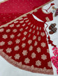 Load image into Gallery viewer, Red New Designer Lehenga-Choli with Heavy Embroidery &amp; Sequence Work Clothsvilla