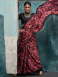 Load image into Gallery viewer, Red Printed Chanderi Crepe Saree with Unstitched Blouse ClothsVilla