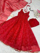 Load image into Gallery viewer, Red Ri8 Fashion Exclusive Digital Printed Anarkali Suit Clothsvilla
