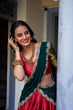 Load image into Gallery viewer, Red Royal Narayan Pattu Zari Weaving Lehenga Set ClothsVilla