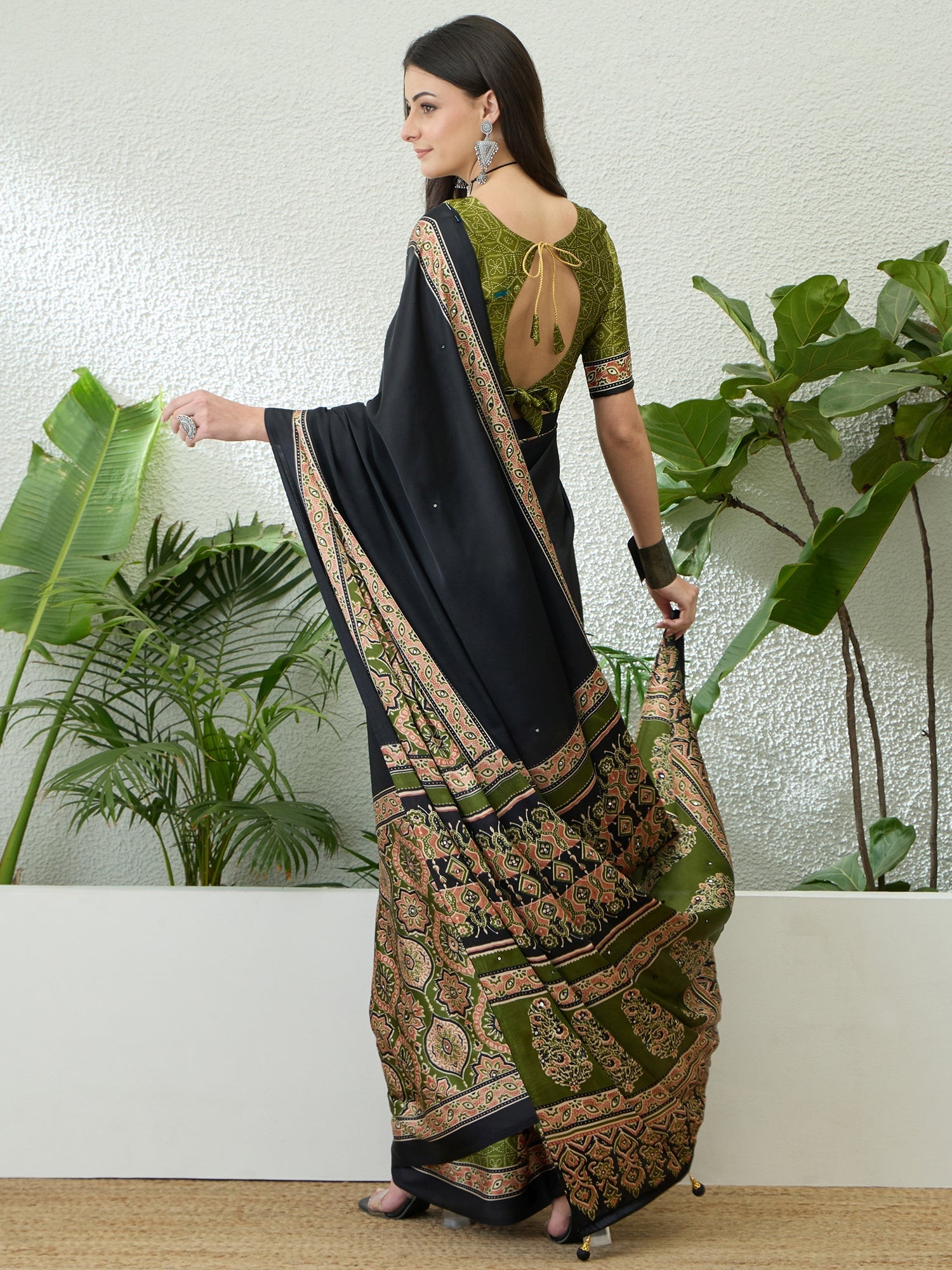 Reyanshi Classic Semi Modal Saree for Traditional Functions ClothsVilla
