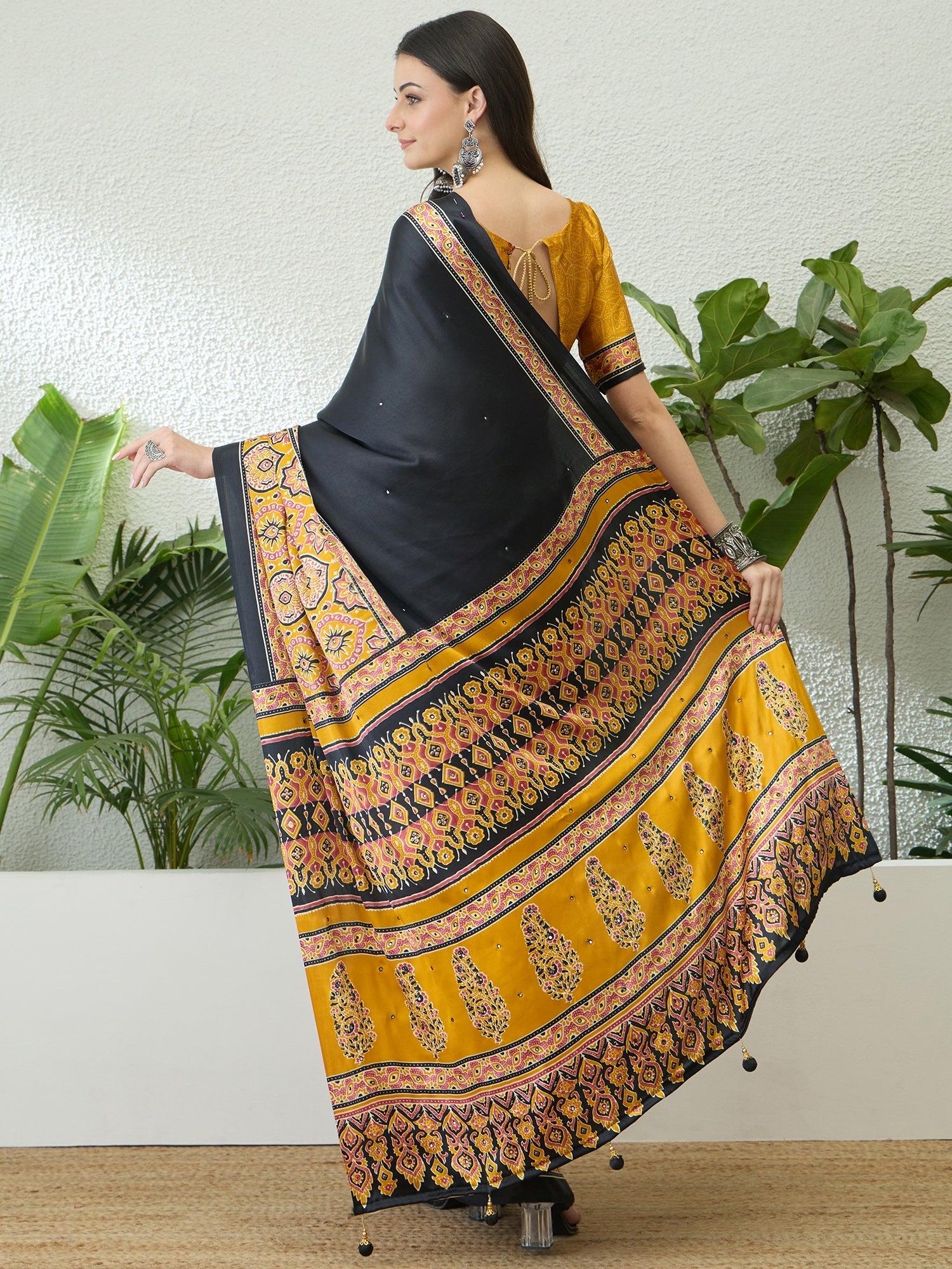 Reyanshi Classic Semi Modal Saree for Traditional Functions ClothsVilla