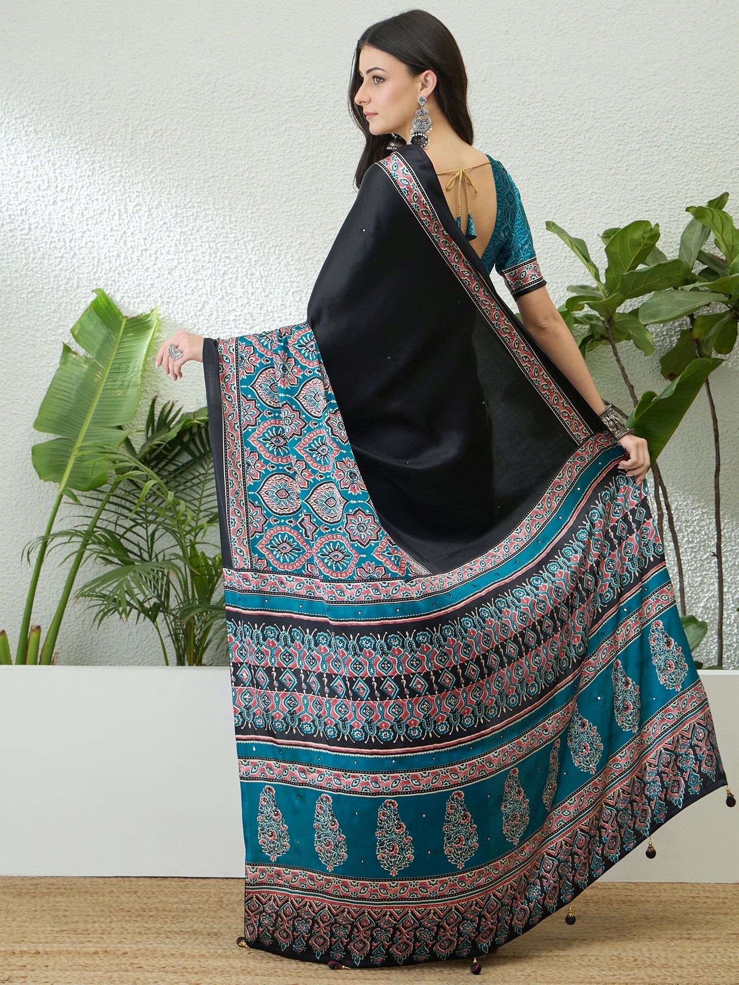 Reyanshi Classic Semi Modal Saree for Traditional Functions ClothsVilla
