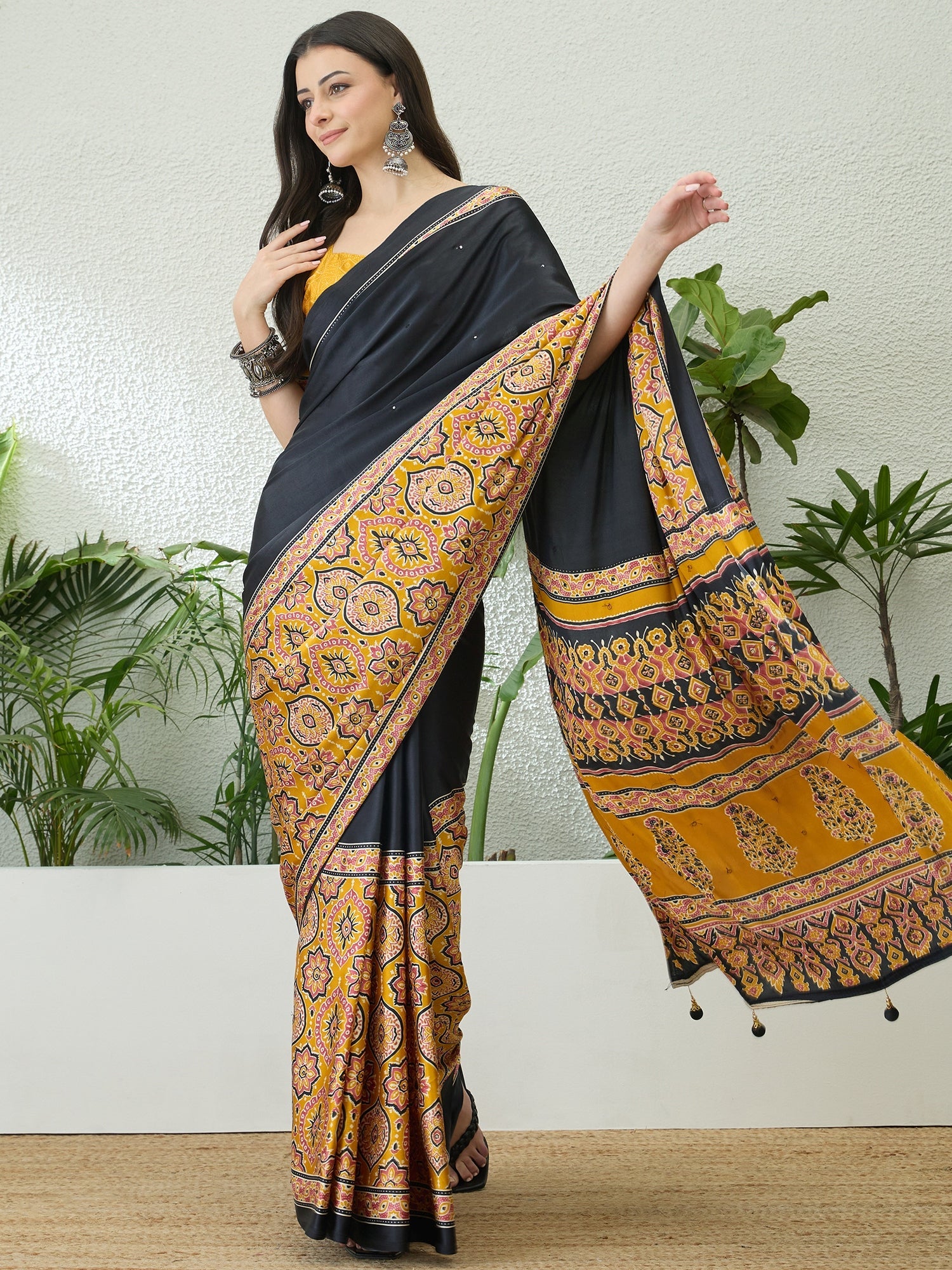 Reyanshi Classic Semi Modal Saree for Traditional Functions ClothsVilla