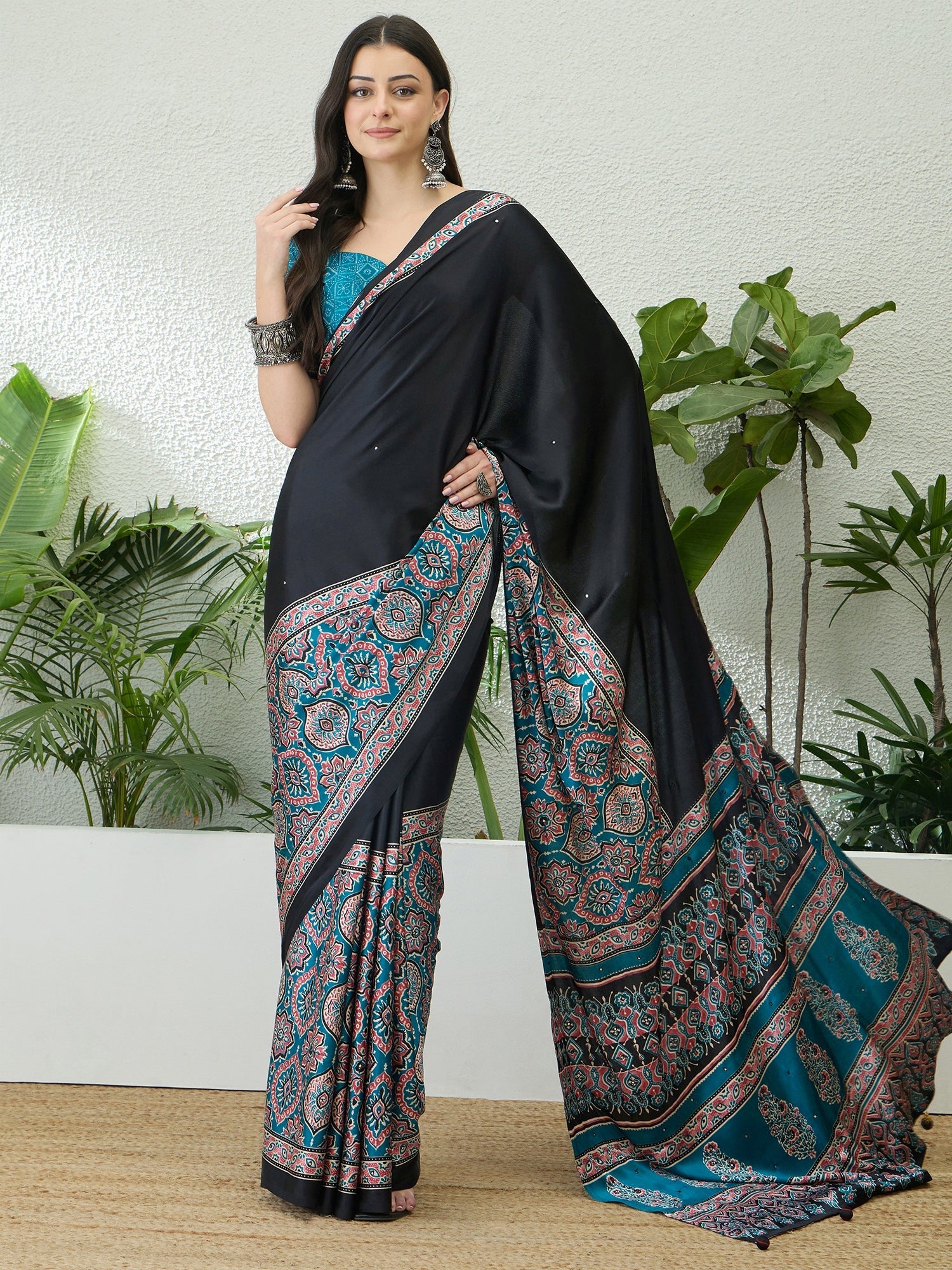 Reyanshi Classic Semi Modal Saree for Traditional Functions ClothsVilla