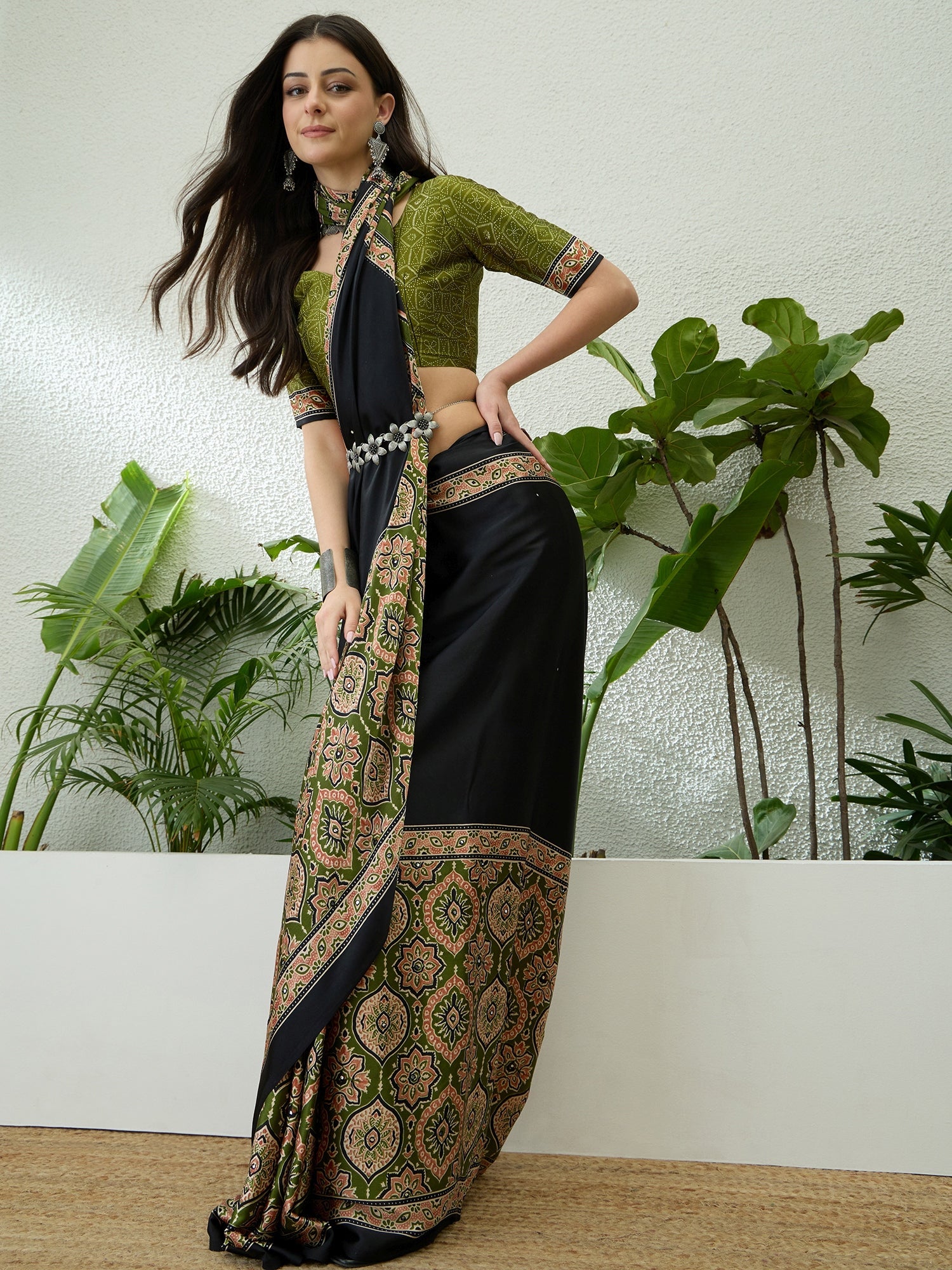 Reyanshi Classic Semi Modal Saree for Traditional Functions ClothsVilla