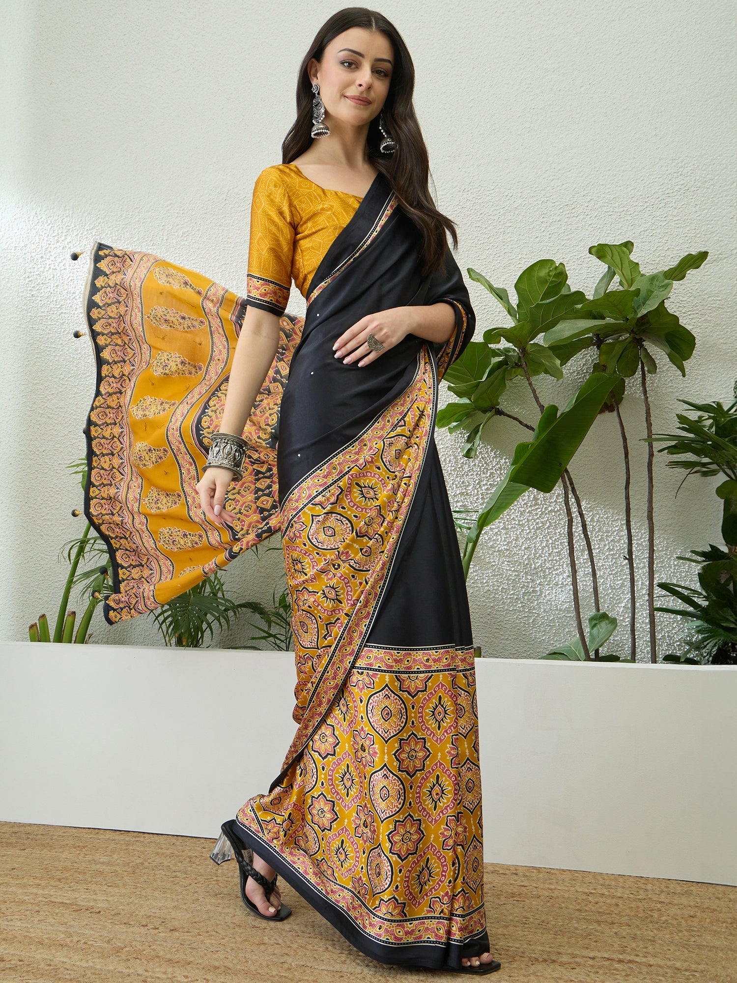 Reyanshi Classic Semi Modal Saree for Traditional Functions ClothsVilla