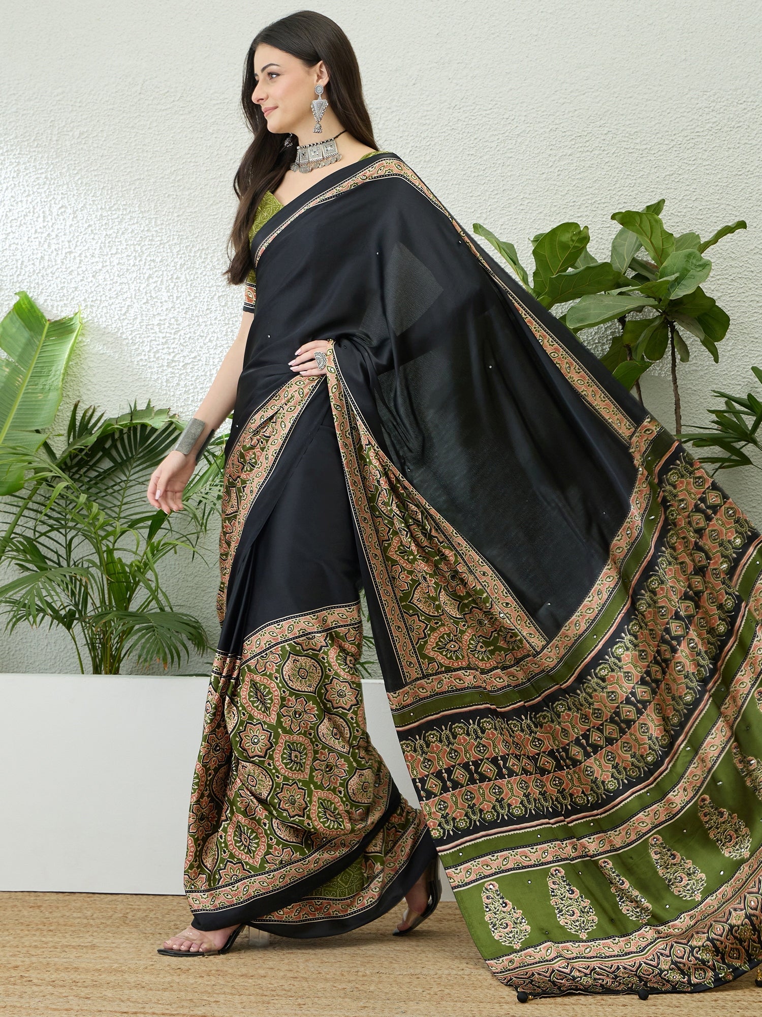 Reyanshi Classic Semi Modal Saree for Traditional Functions ClothsVilla