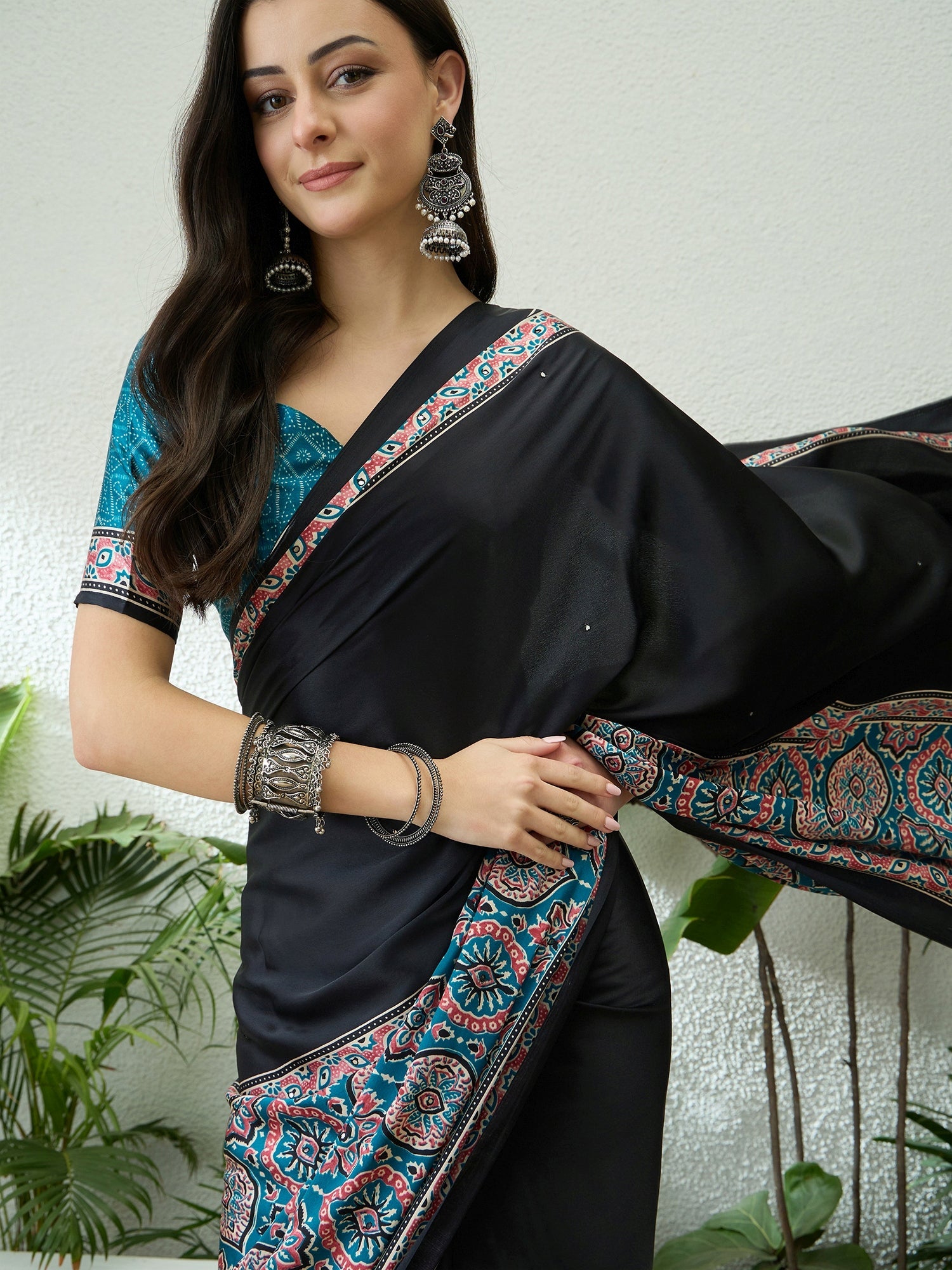 Reyanshi Classic Semi Modal Saree for Traditional Functions ClothsVilla