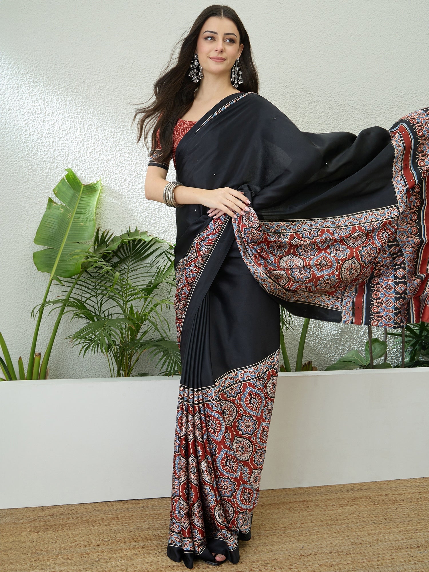 Reyanshi Classic Semi Modal Saree for Traditional Functions ClothsVilla