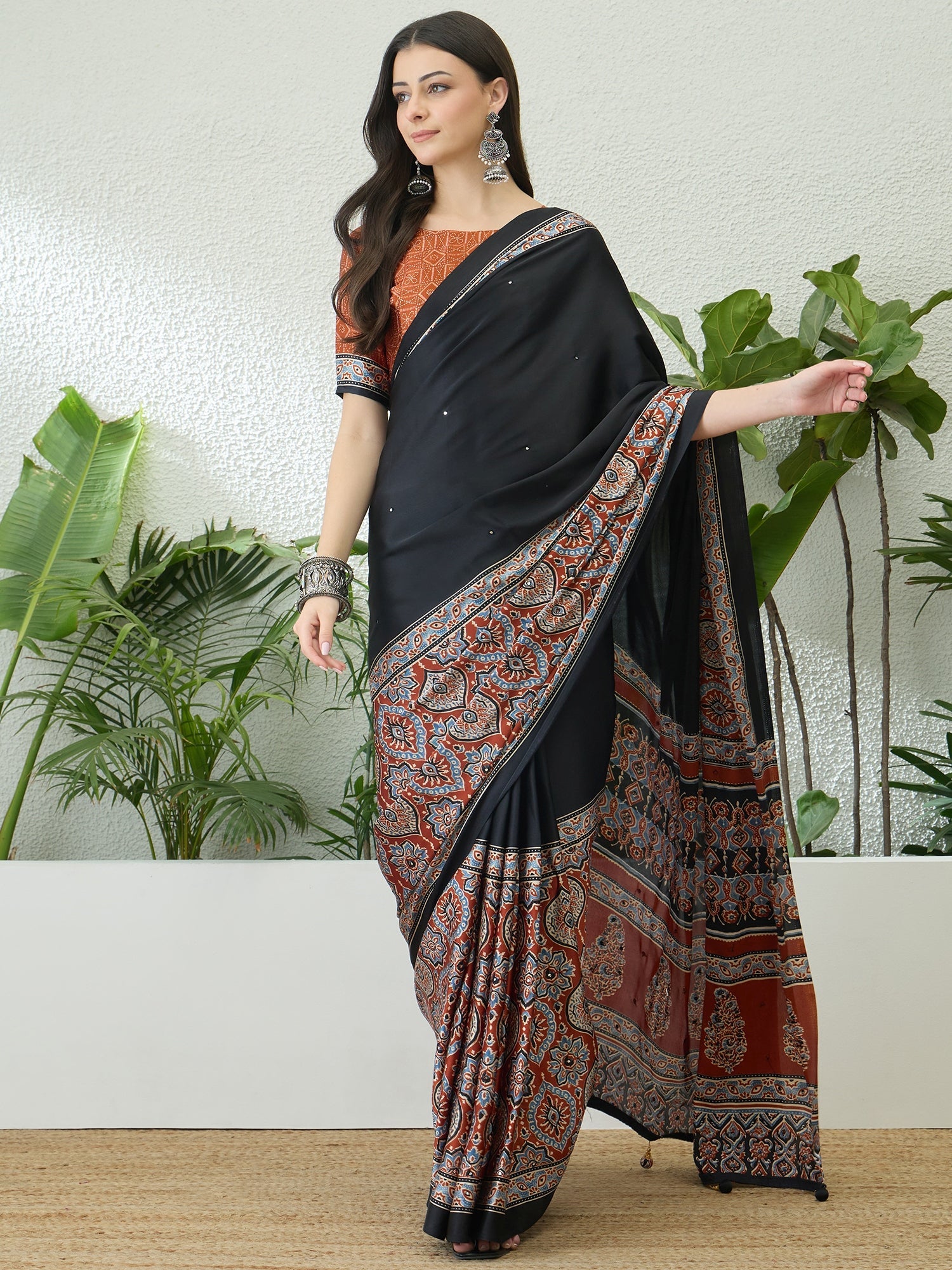 Reyanshi Classic Semi Modal Saree for Traditional Functions ClothsVilla