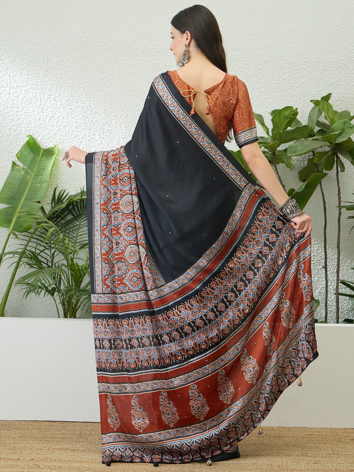Reyanshi Classic Semi Modal Saree for Traditional Functions ClothsVilla