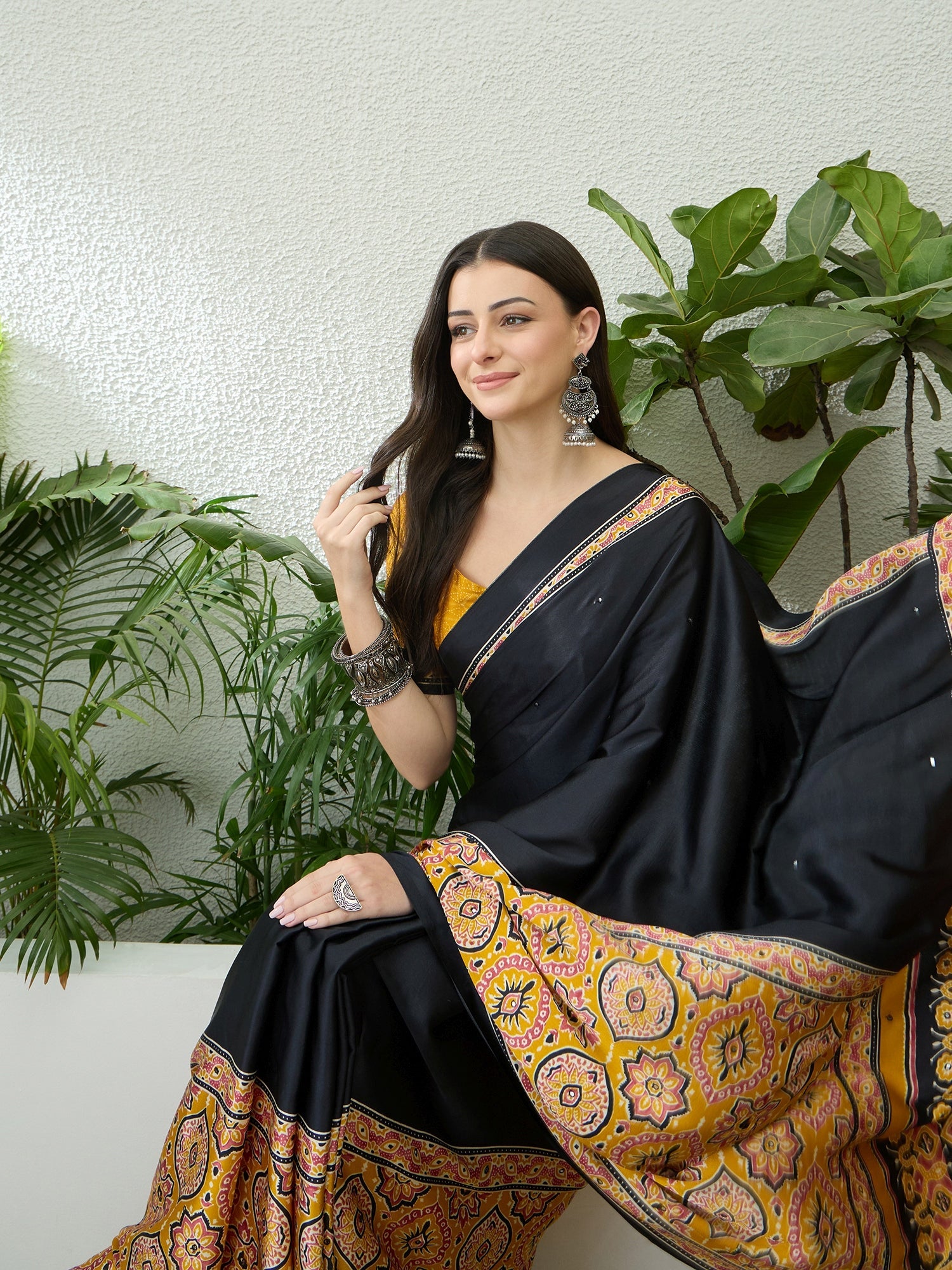 Reyanshi Classic Semi Modal Saree for Traditional Functions ClothsVilla