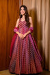 Load image into Gallery viewer, Ri8 Fashion Multicolor Anarkali Gown – A Fusion of Elegance &amp; Modernity ClothsVilla