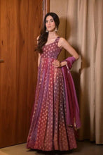 Load image into Gallery viewer, Ri8 Fashion Multicolor Anarkali Gown – A Fusion of Elegance &amp; Modernity ClothsVilla