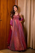 Load image into Gallery viewer, Ri8 Fashion Multicolor Anarkali Gown – A Fusion of Elegance &amp; Modernity ClothsVilla