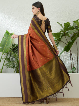 Rishvika Elegant Soft Silk Saree for Festive Functions ClothsVilla