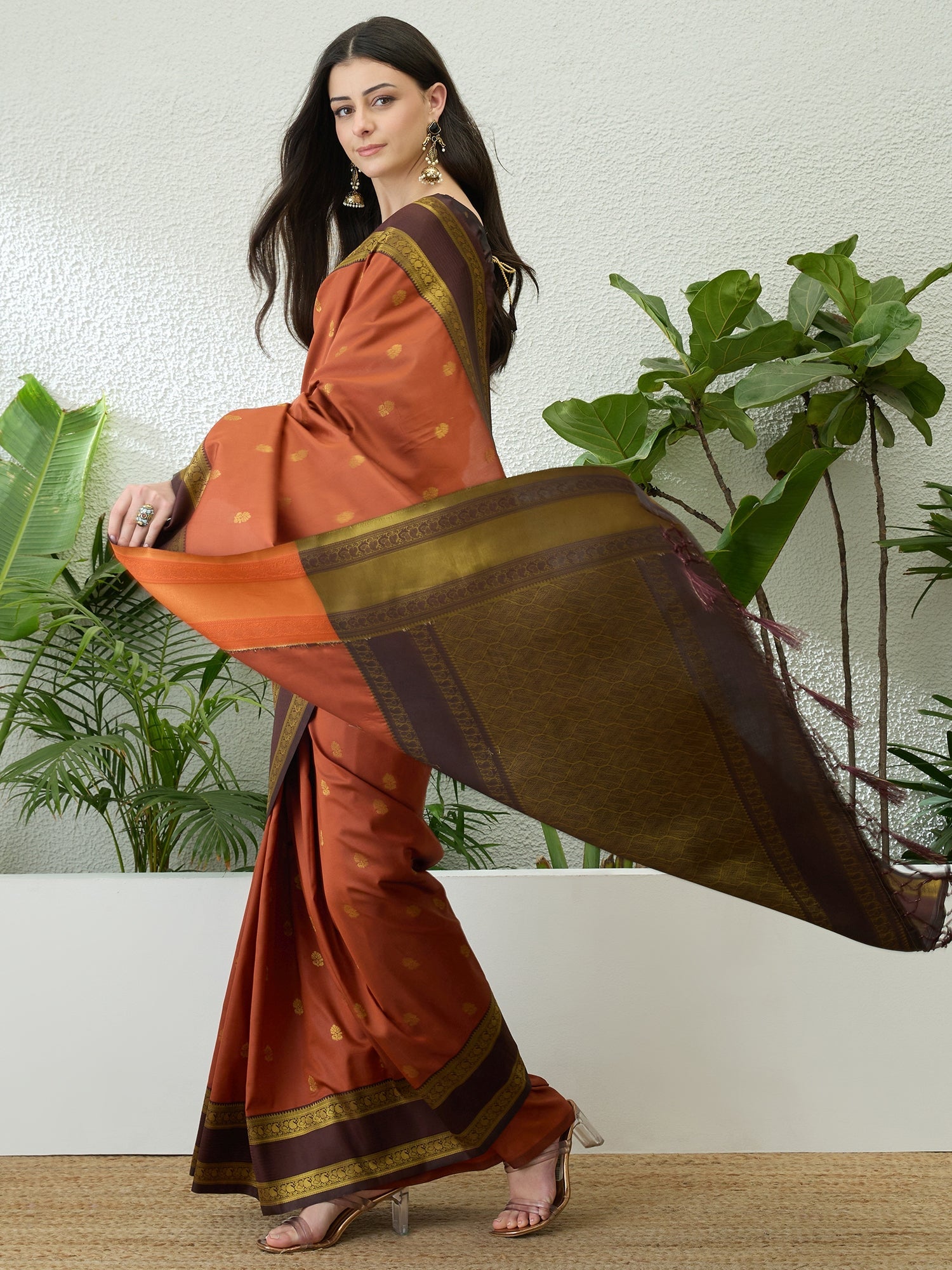 Rishvika Elegant Soft Silk Saree for Festive Functions ClothsVilla